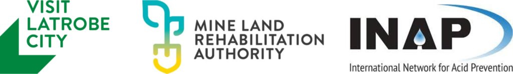 Latrobe City Council, Mine Land Rehabilitation Authority and INAP logos